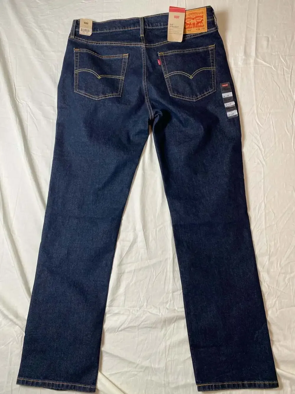 Levi's 514 Straight Stretch Men's Jeans Size 36x32